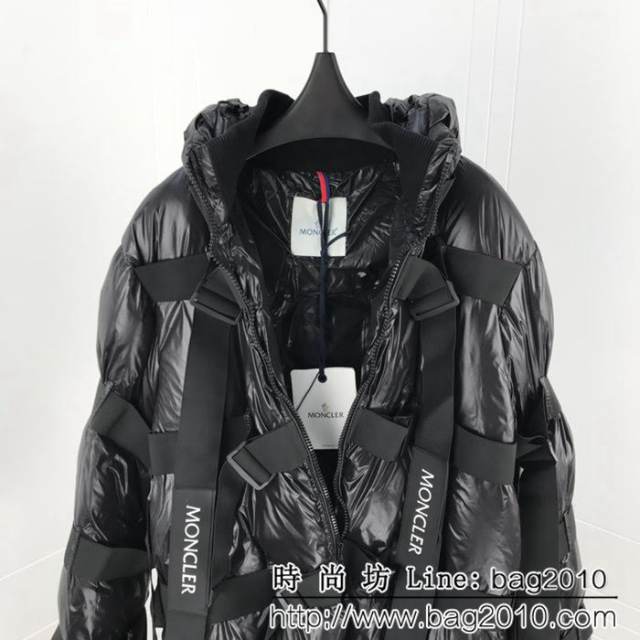 MONCLER蒙口 18FW秋冬新款 多織帶羽絨服 男女同款 ydi1075